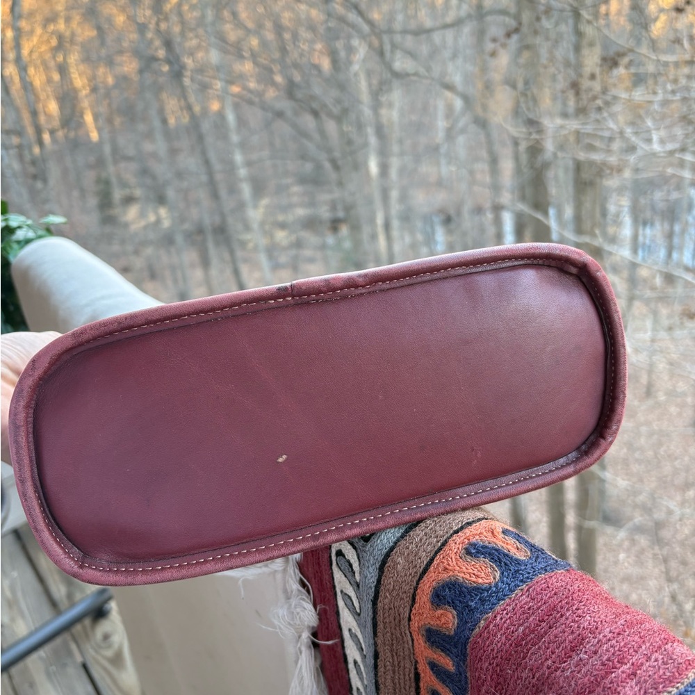 Vintage Coach Bleecker Bucket Tote | USA 1995 | Burgundy | 9303 | Hangtag | GUC - Picture 7 of 16